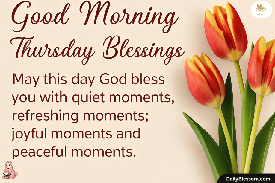 Thursday Morning Blessings and Prayers