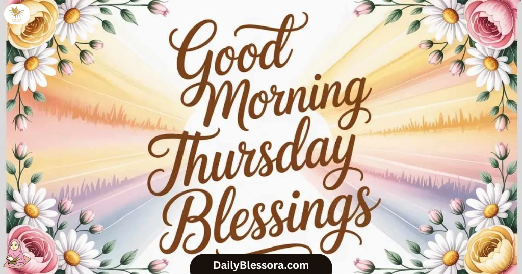 Thursday Morning Blessings and Prayers