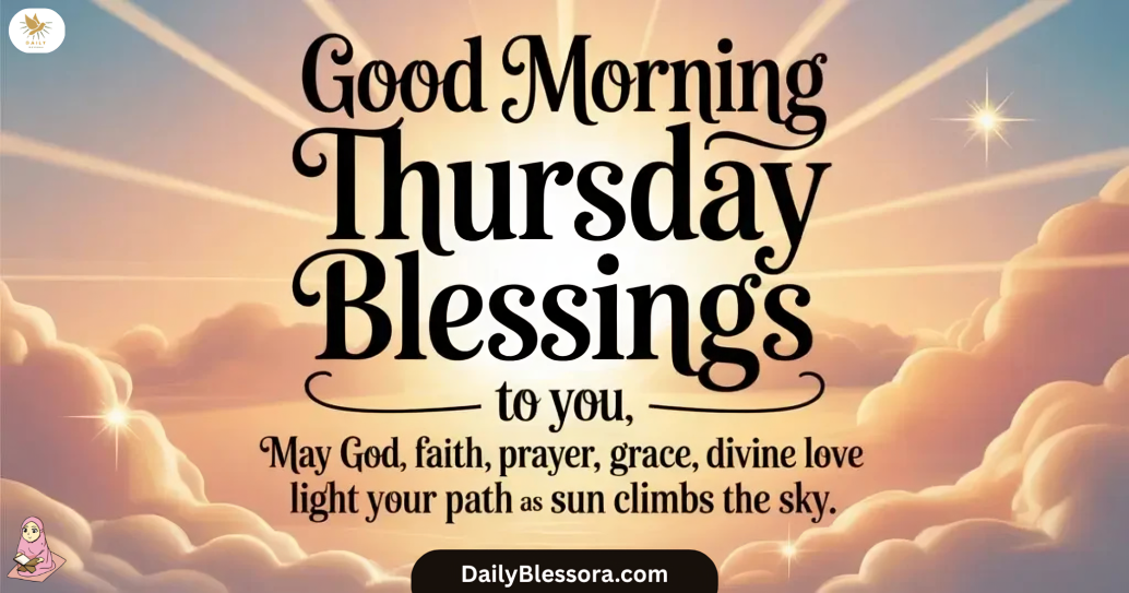 Thursday Morning Blessings and Prayers