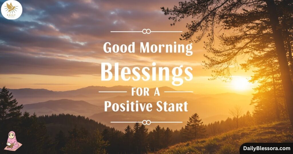 Good Morning Blessings for Depression