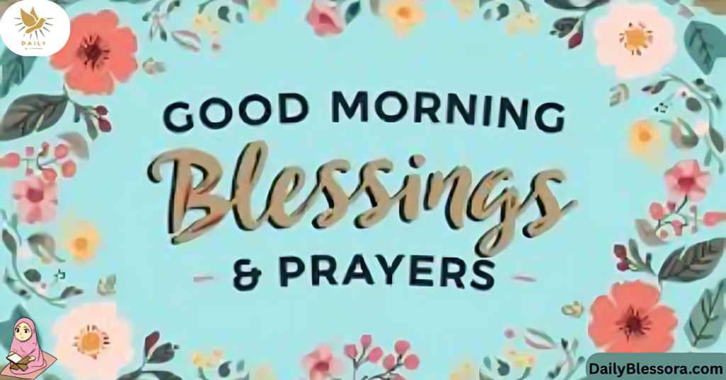 Good morning blessings for stress relief.