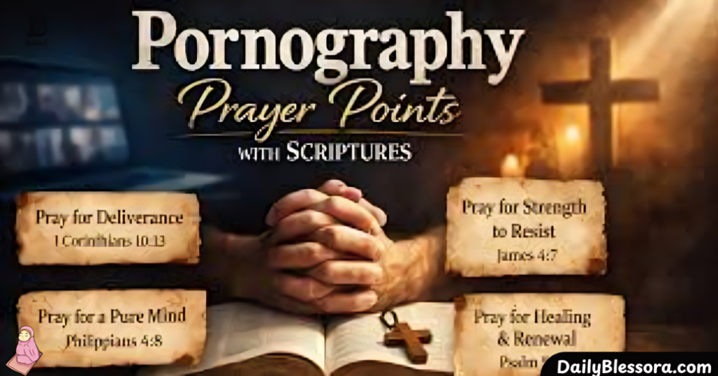 pornography prayer points with scriptures