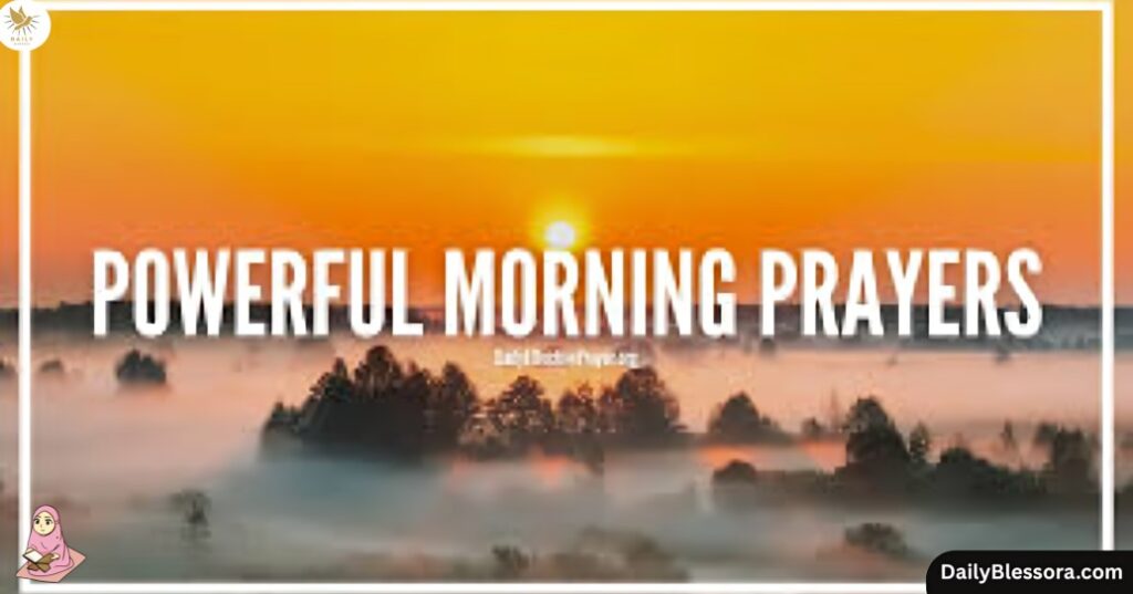 Good Morning Blessings for Anxiety