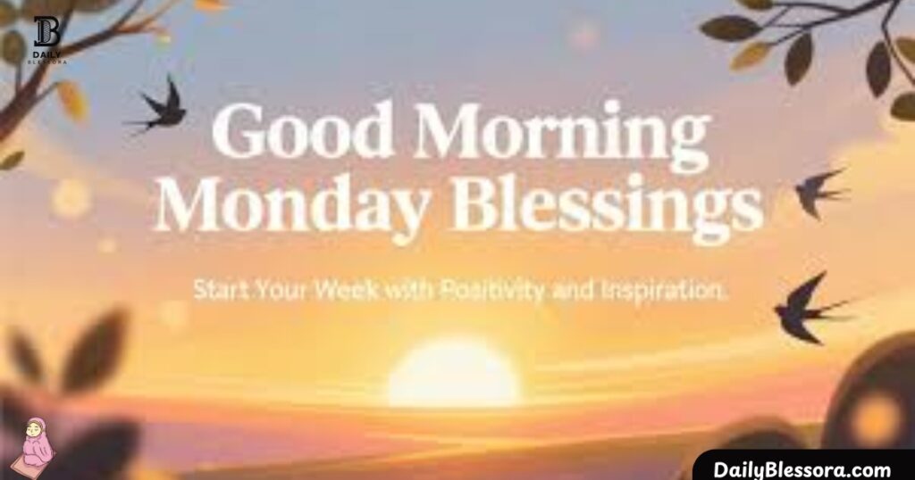 Good Morning Blessings for Monday to Start Your Week with Hope and Positivity