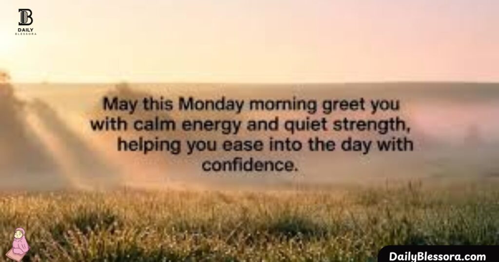 Good Morning Blessings for Monday to Start Your Week with Hope and Positivity
