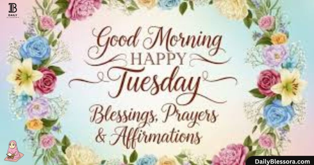 Good Morning Tuesday Blessings