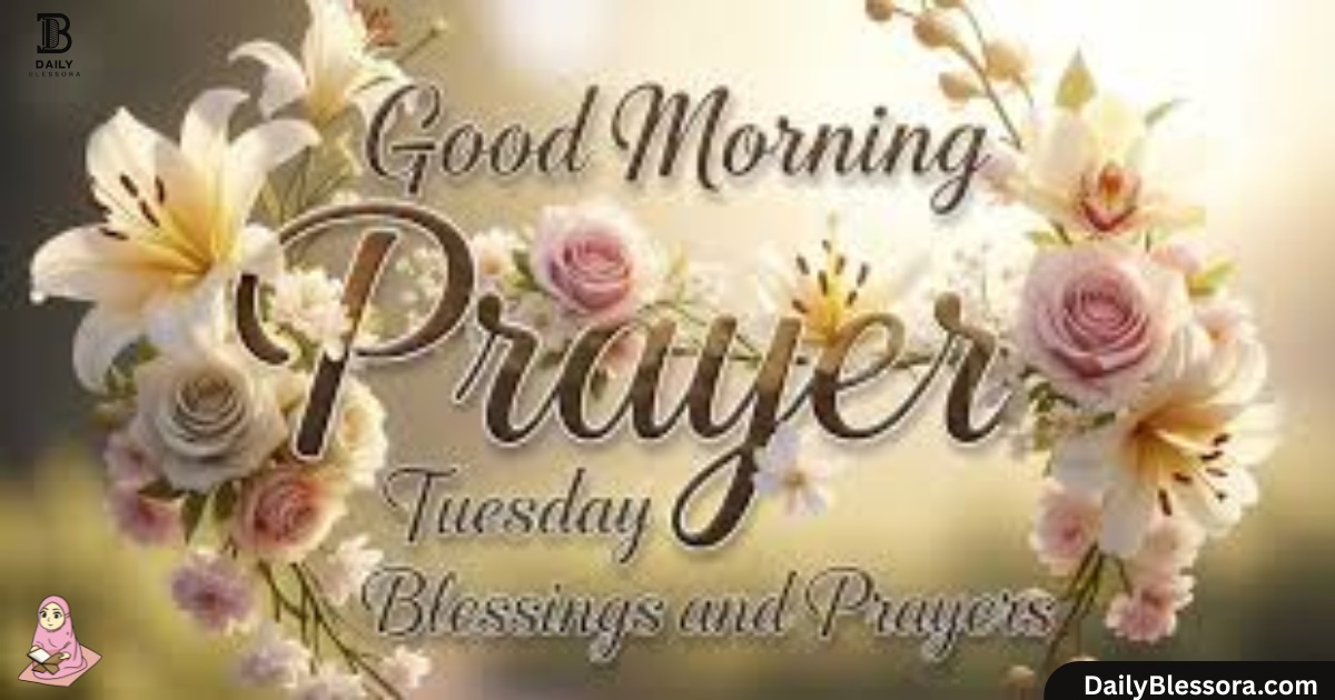 Good Morning Tuesday Blessings
