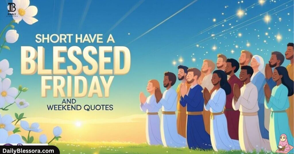 125+ Amazing Weekend Friday Blessings for
Family and Friends | Start Your Weekend with
Blessings