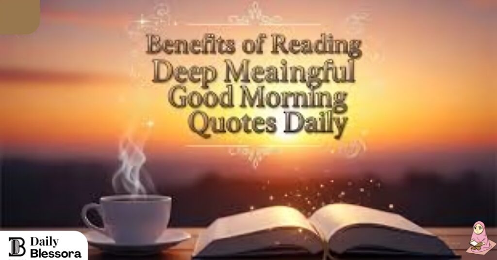 deep meaningful good morning life quotes