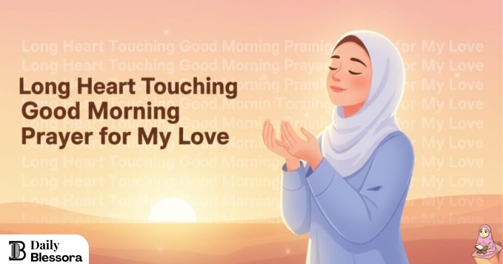 Morning Prayer for My Love: Sweet Blessings to Brighten Their Day