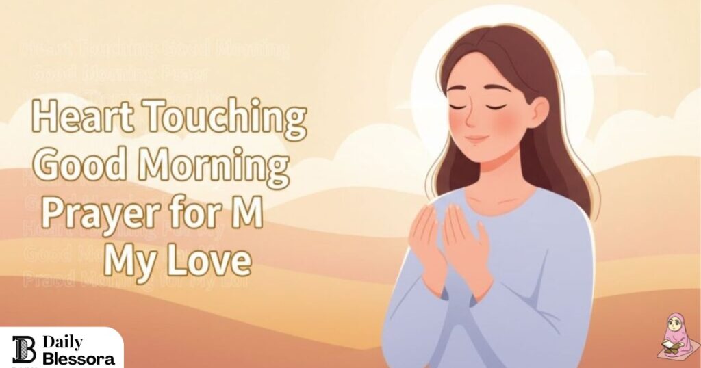 Morning Prayer for My Love: Sweet Blessings to Brighten Their Day