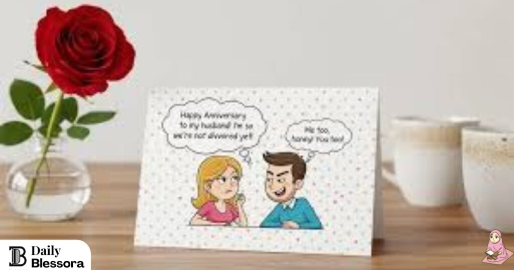Short Funny Anniversary Wishes for Couple: Lighthearted Blessings Full of Love and Laughter 