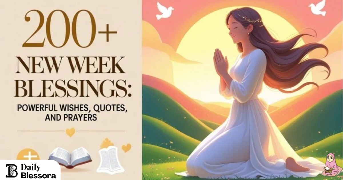Happy New Week Blessings: Inspirational Prayers and Positive Messages for a Fresh Start  Happy New Week Blessings: Inspirational Prayers and Positive Messages for a Fresh Start  