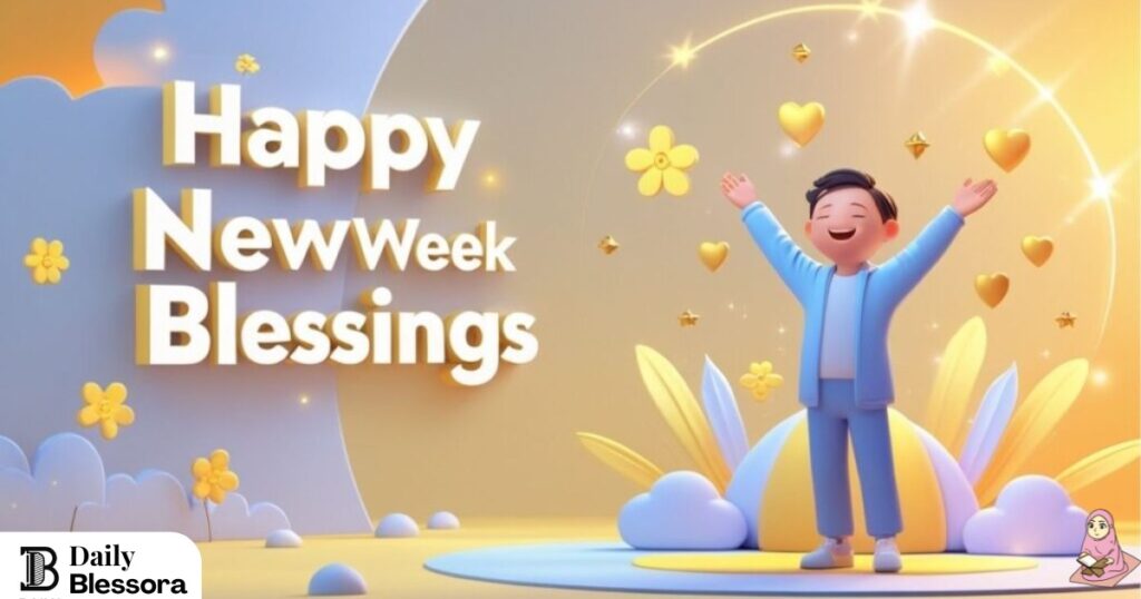 Happy New Week Blessings: Inspirational Prayers and Positive Messages for a Fresh Start  