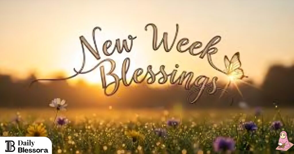 Happy New Week Blessings: Inspirational Prayers and Positive Messages for a Fresh Start  