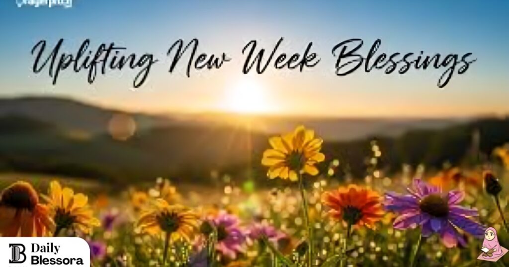 Happy New Week Blessings: Inspirational Prayers and Positive Messages for a Fresh Start  