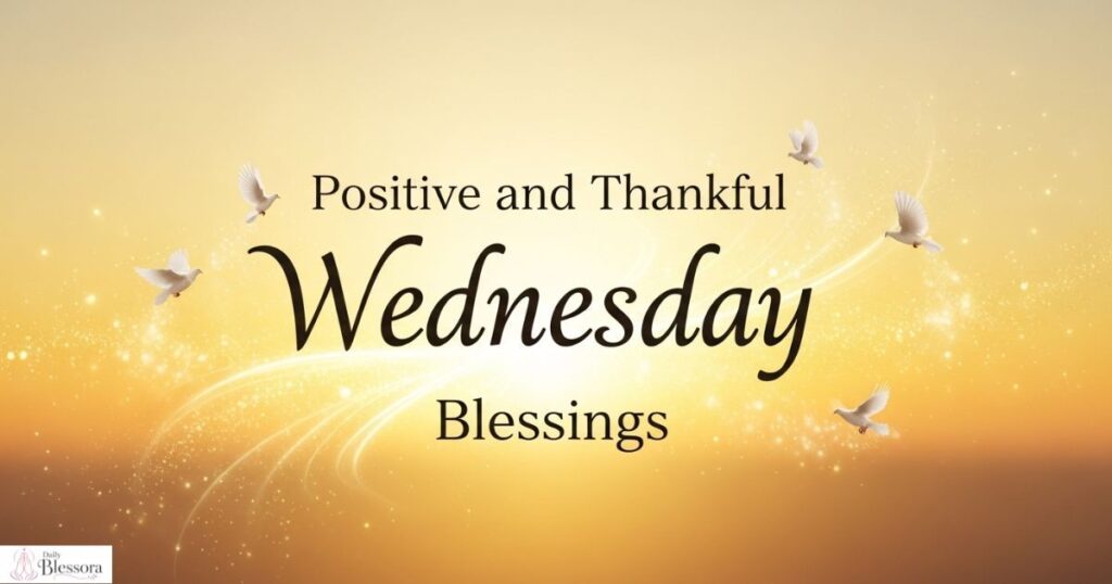  Wednesday Blessings and Prayers for Positivity