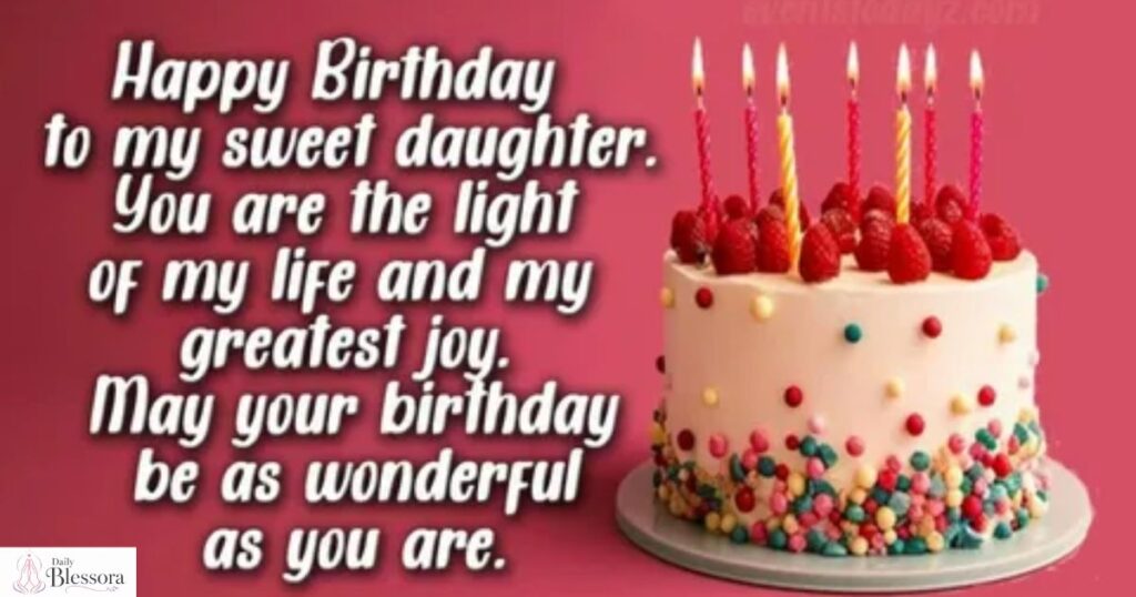  Sweet Birthday Prayers and Wishes for Daughter