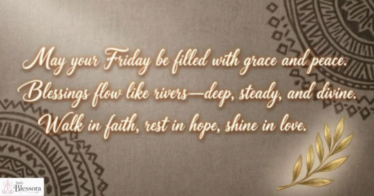  African American Spiritual Friday Blessings