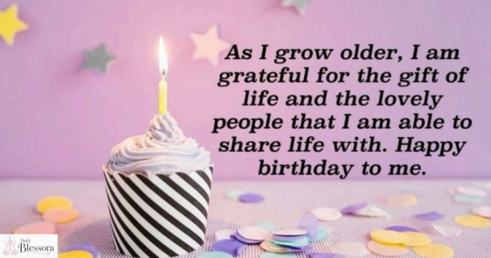 Birthday Wishes for Myself — Touching, Inspiring & Heartfelt Message