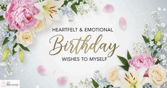 Birthday Wishes for Myself — Touching, Inspiring & Heartfelt Message