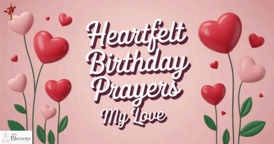 345+ Emotional Birthday Prayers for Love – Heartfelt Wishes to Touch the Heart 