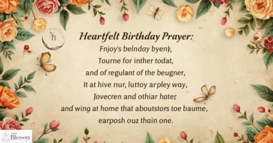 345+ Emotional Birthday Prayers for Love – Heartfelt Wishes to Touch the Heart 