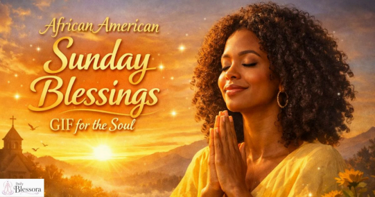 African American Sunday Blessings GIF