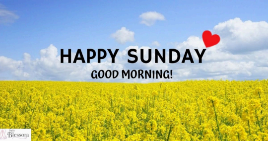 Happy Sunday Morning Wishes and Blessings
