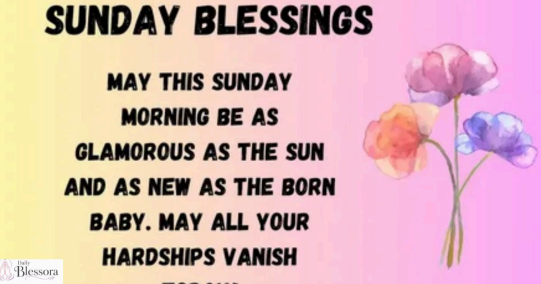 Happy Sunday Morning Wishes and Blessings
