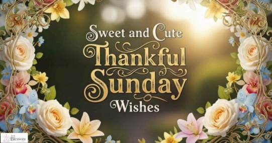 Thankful Sunday Blessings: Heartwarming Quotes, Prayers & Messages for a Peaceful Day 